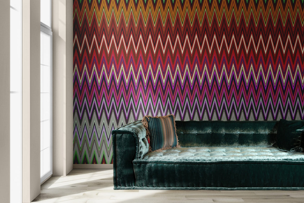 Timeless Zigzag Wallpaper