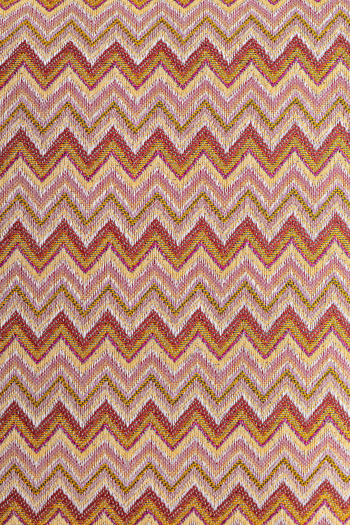 Zigzag Desen Yuvarlak Minder