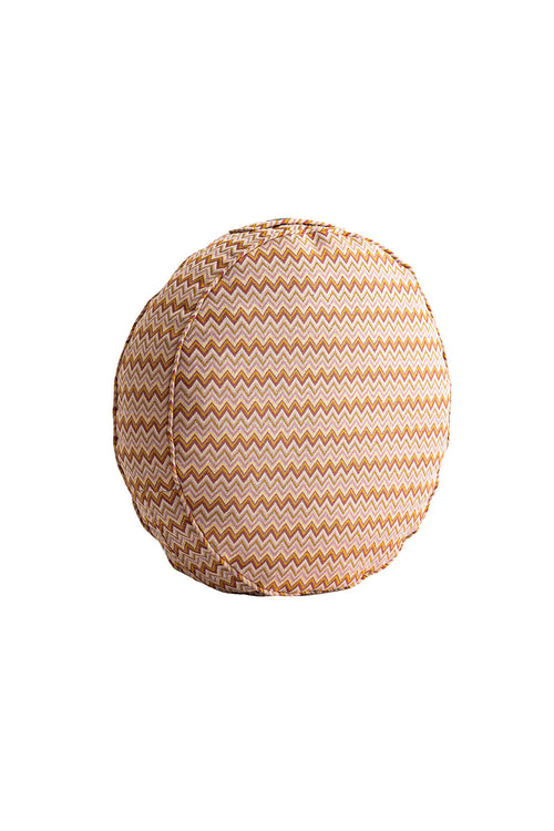 Zigzag Desen Yuvarlak Minder