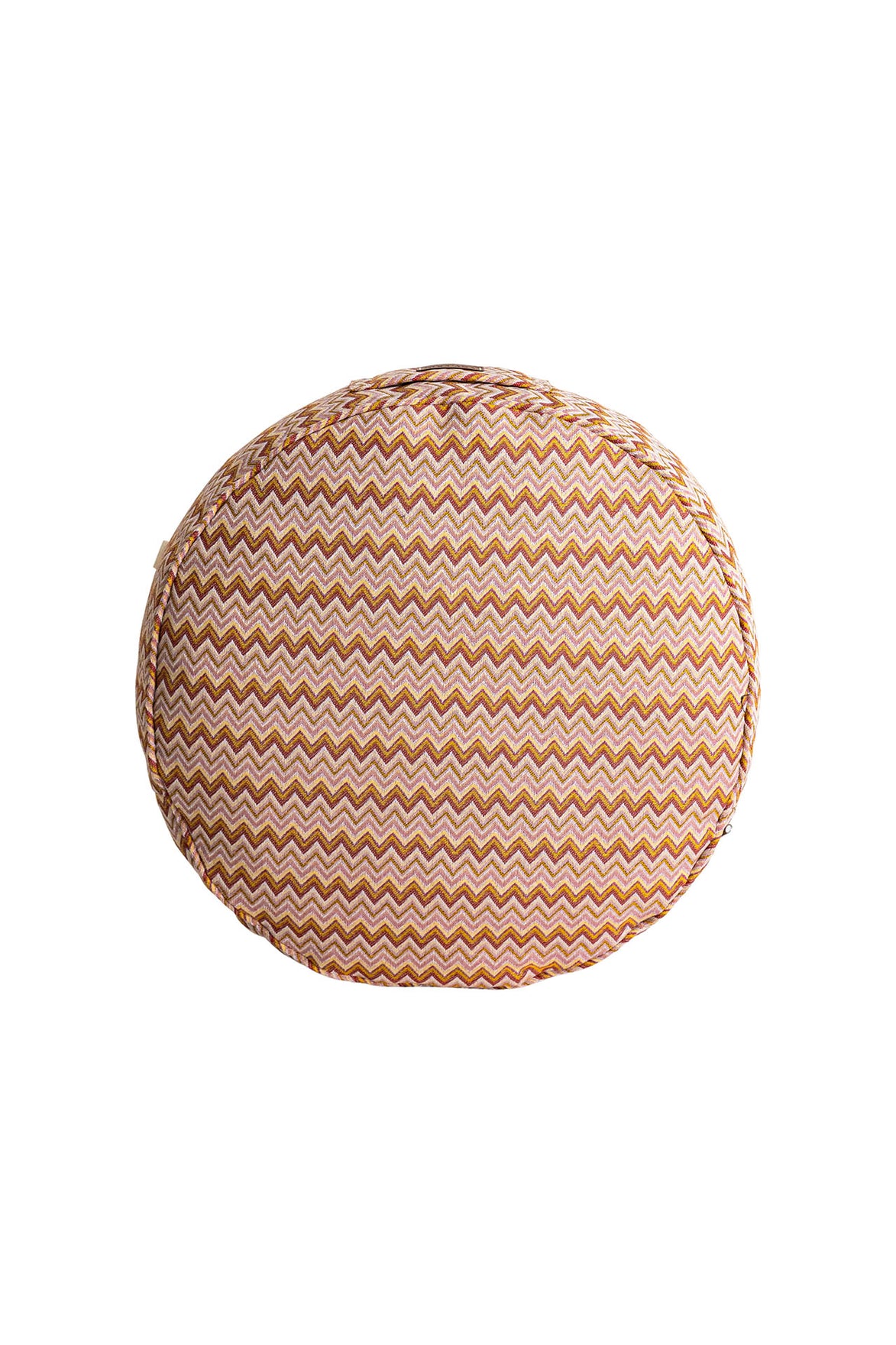 Zigzag Desen Yuvarlak Minder