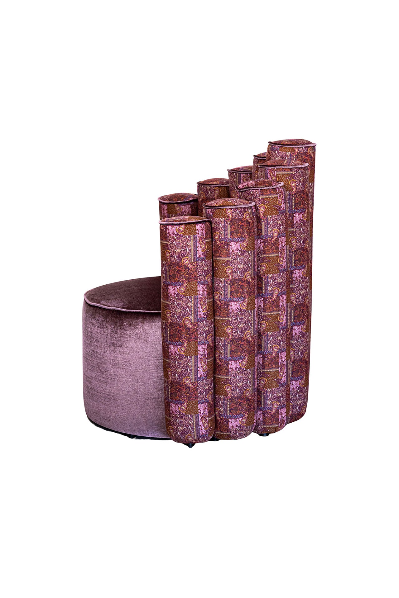 Velvet Mosaic Berjer