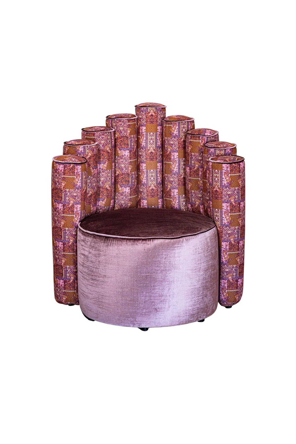 Velvet Mosaic Berjer