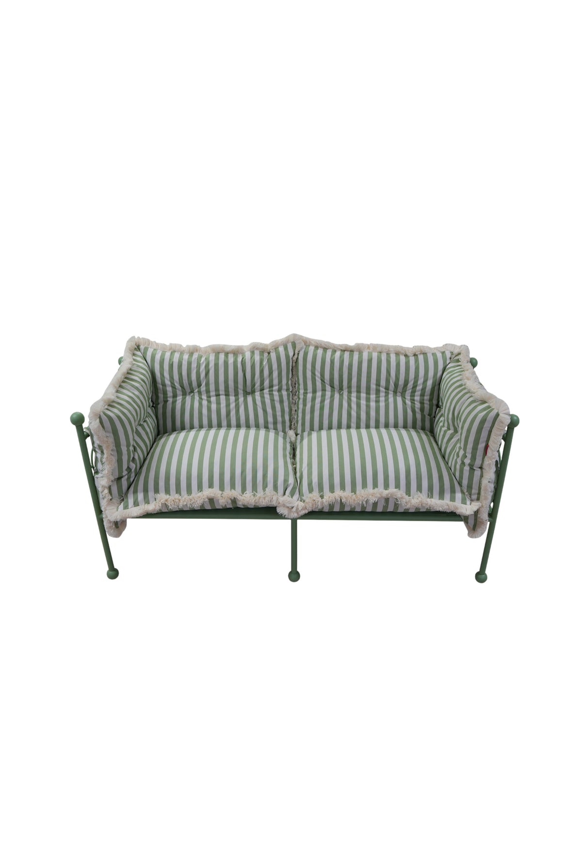 Linda Outdoor Green Çift Kişilik Koltuk