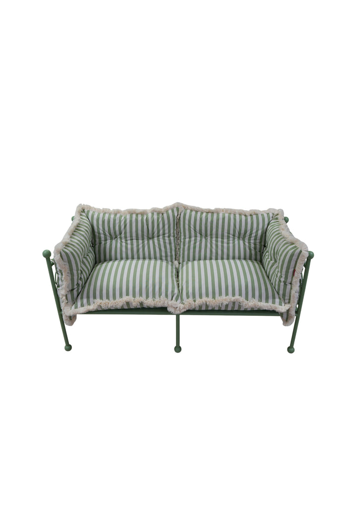 Linda Outdoor Green Çift Kişilik Koltuk
