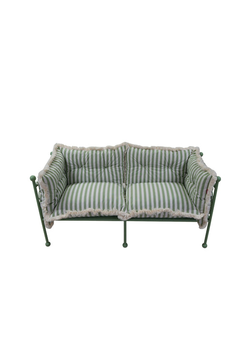 Linda Outdoor Green Çift Kişilik Koltuk