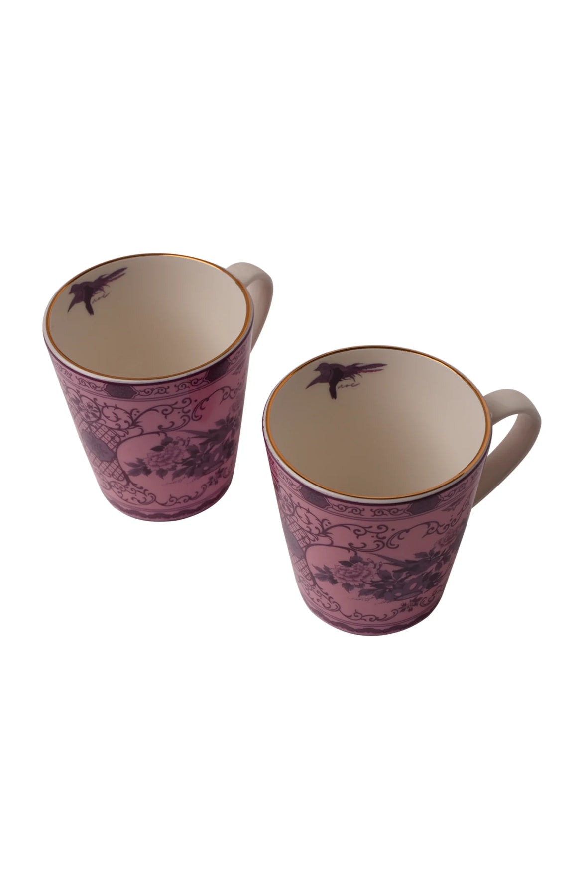 Eternal Lilac Rose Kupa (2'li Set)