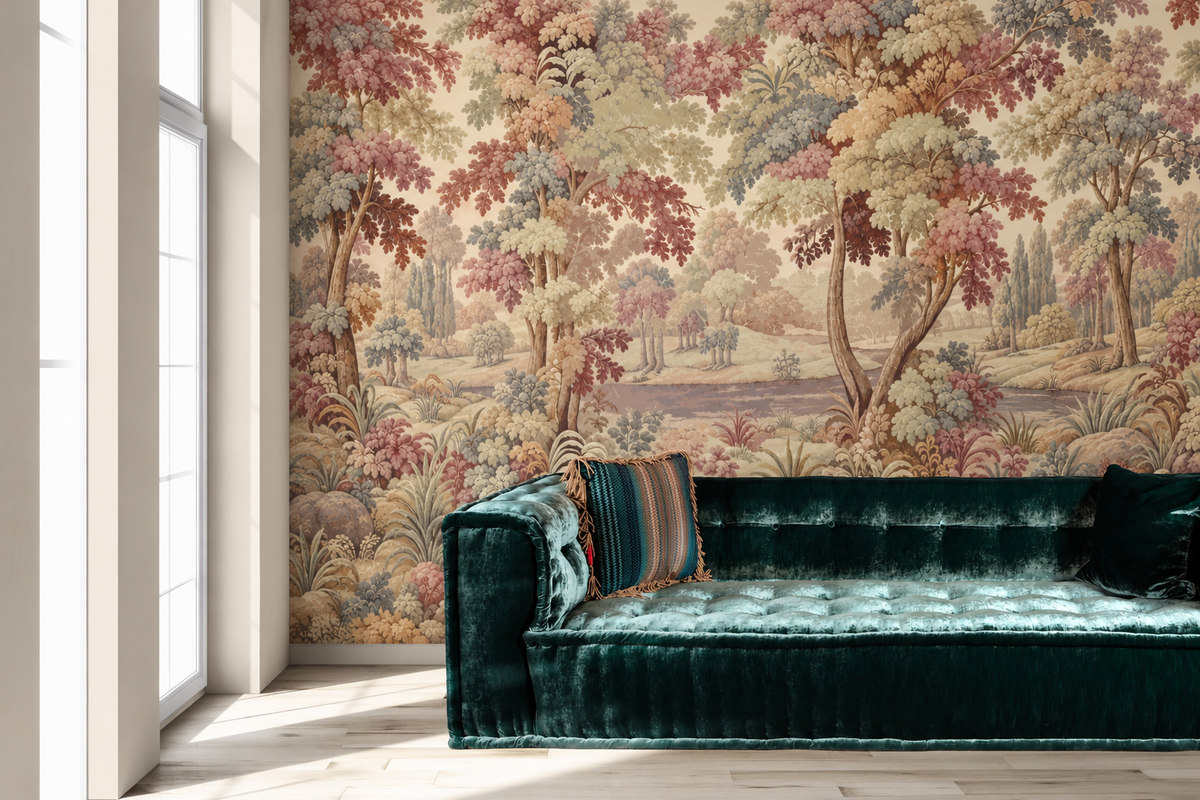 Noc French Garden Wallpaper