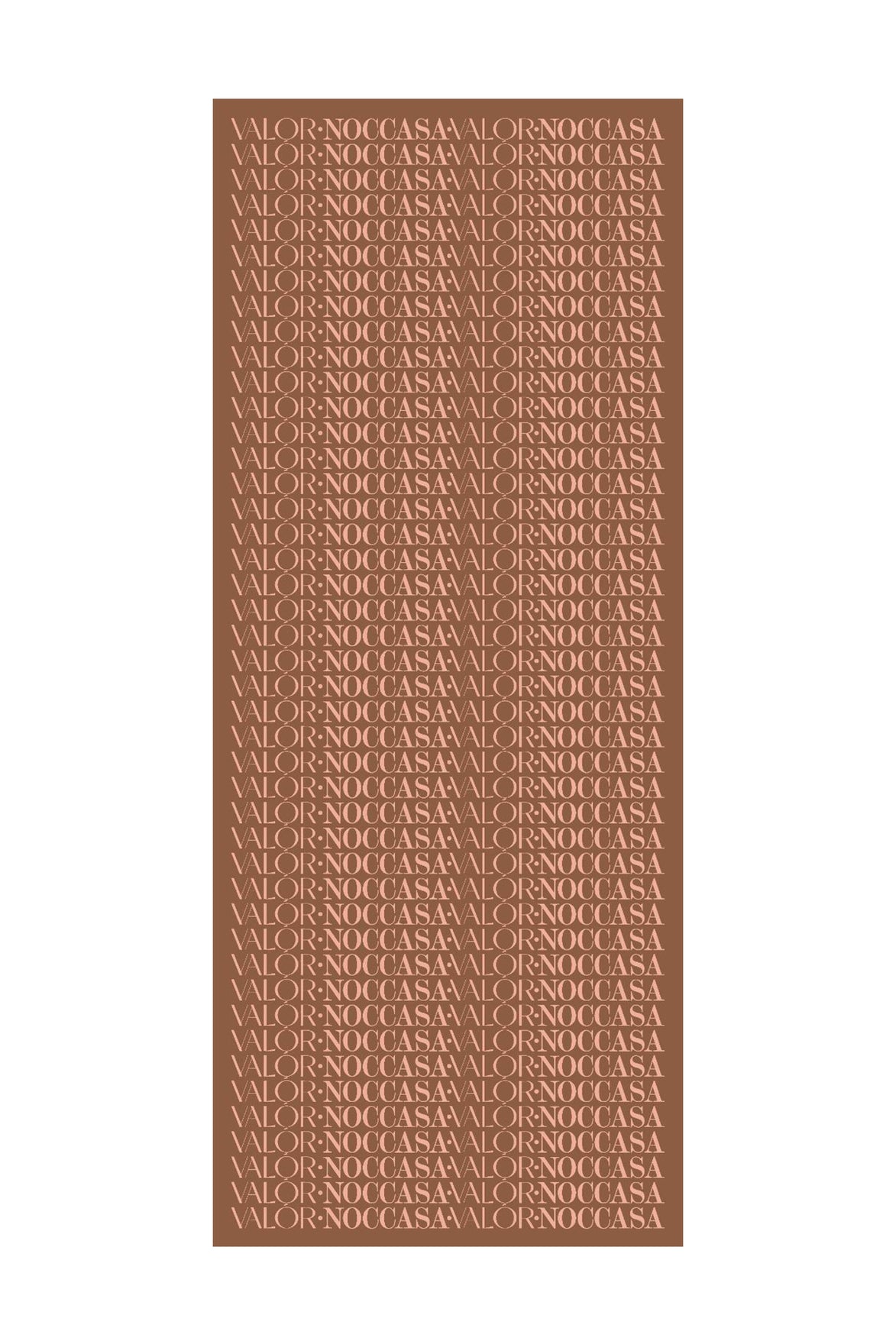 Monogram Desen Şal / Brown