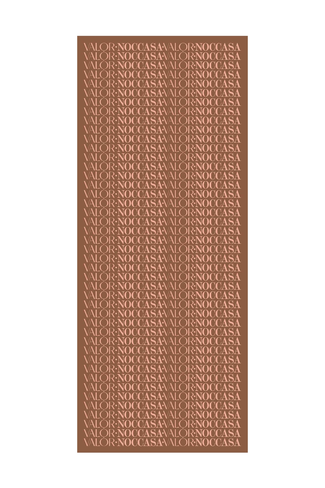 Monogram Desen Şal / Brown