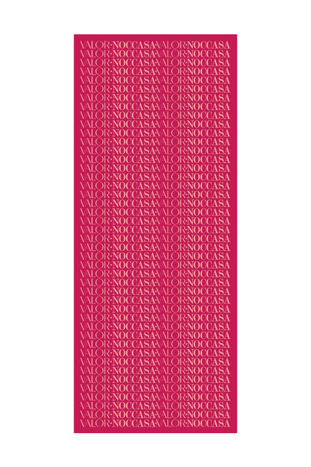 Monogram Desen Şal / Thulian Pink