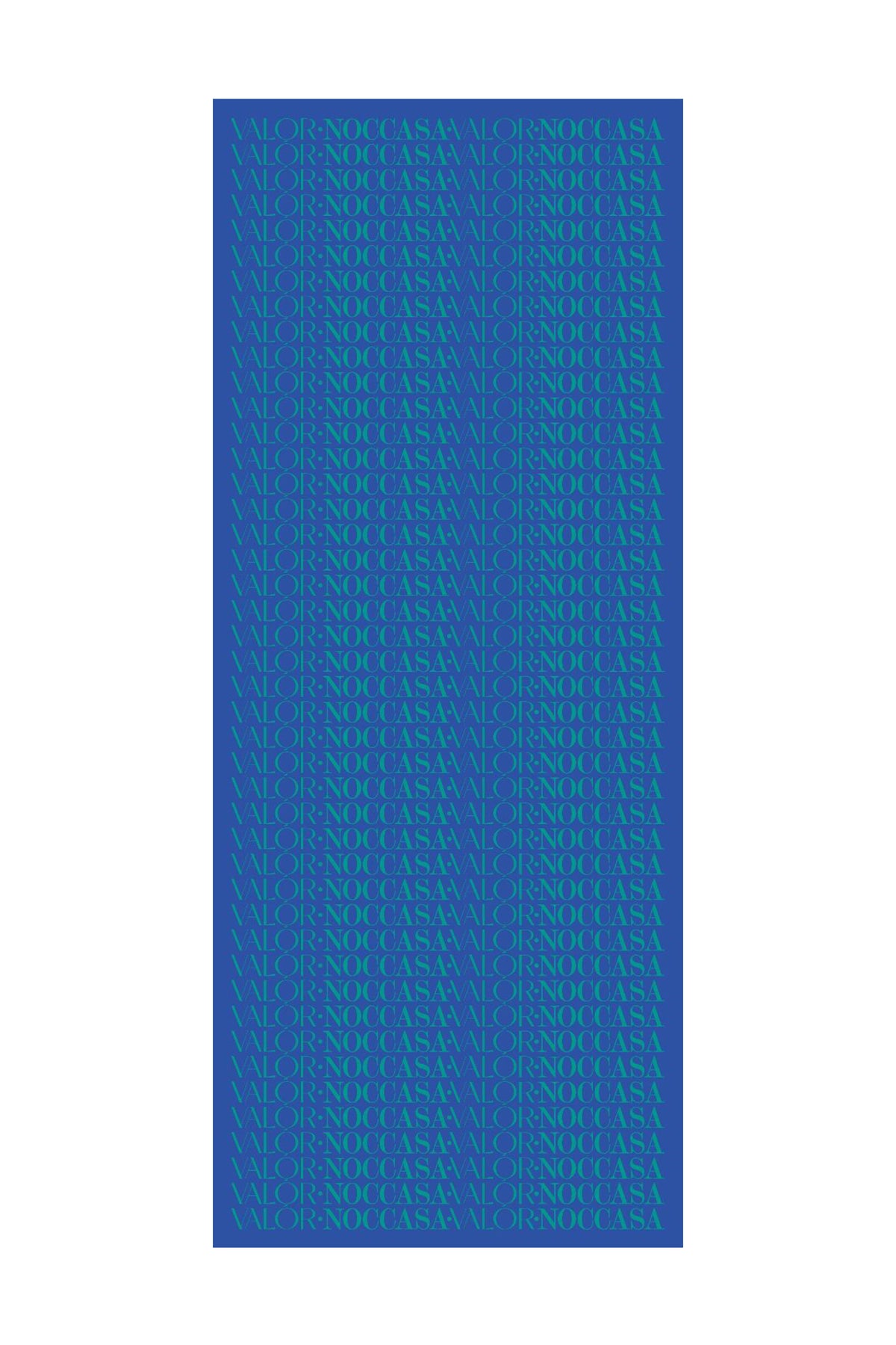 Monogram Desen Şal / Blue