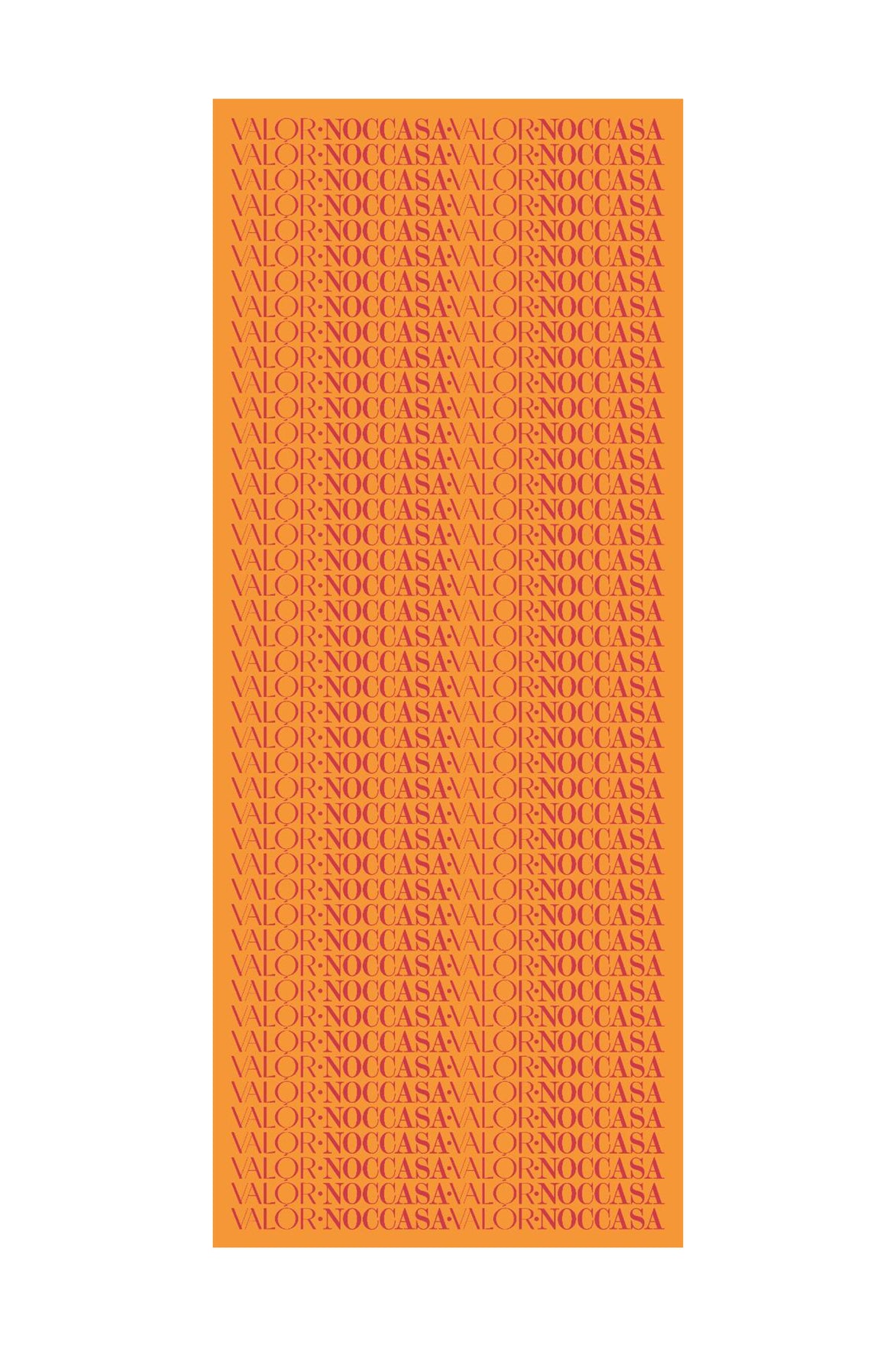 Monogram Desen Şal / Orange