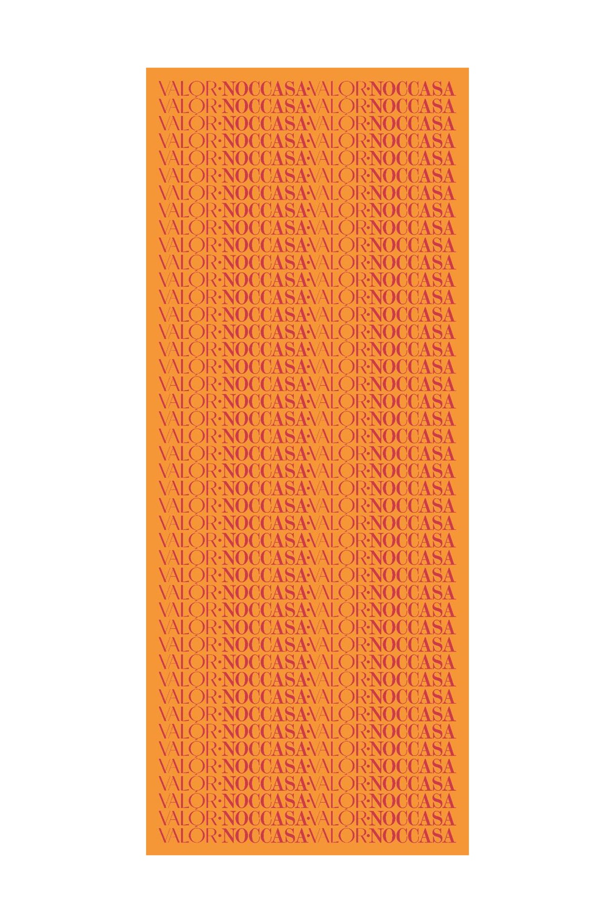 Monogram Desen Şal / Orange