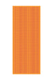 Monogram Desen Şal / Orange