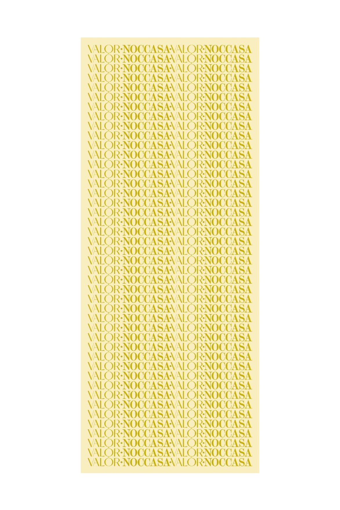 Monogram Desen Şal / Butter Yellow