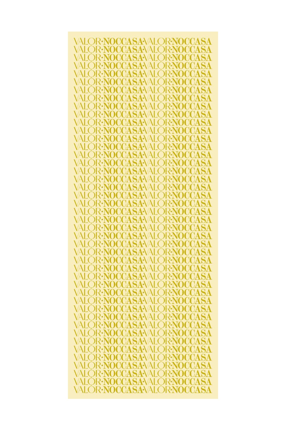 Monogram Desen Şal / Butter Yellow