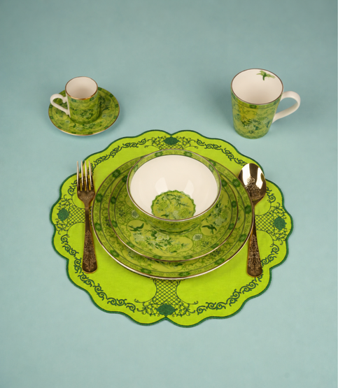 Eternal Olive Jardin Kase (2'li Set)